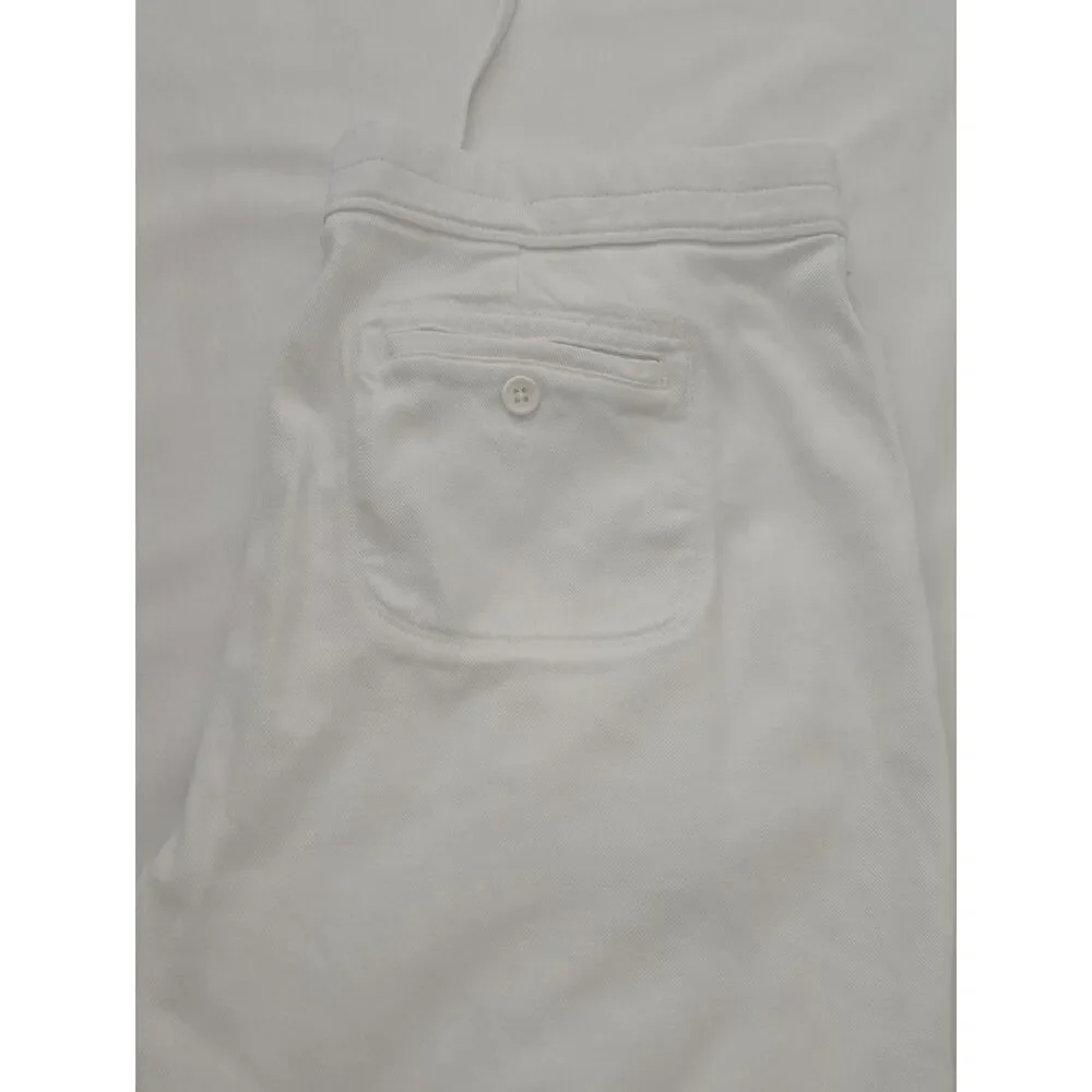 James Perse White Elastic Waist Lounge Pants‎ 4 XL